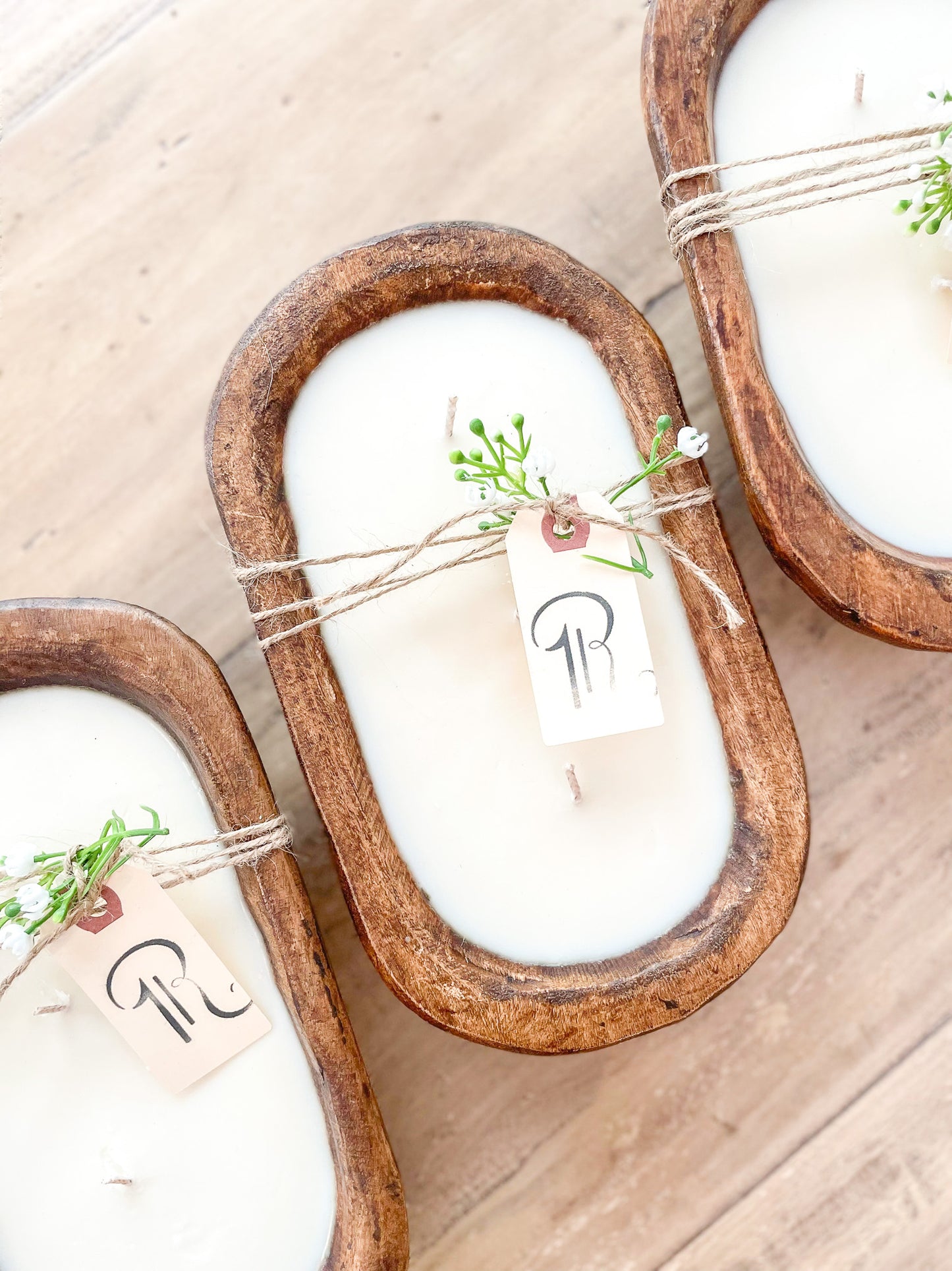 Frozen Pine | 3 Wick Dough Bowl Candle