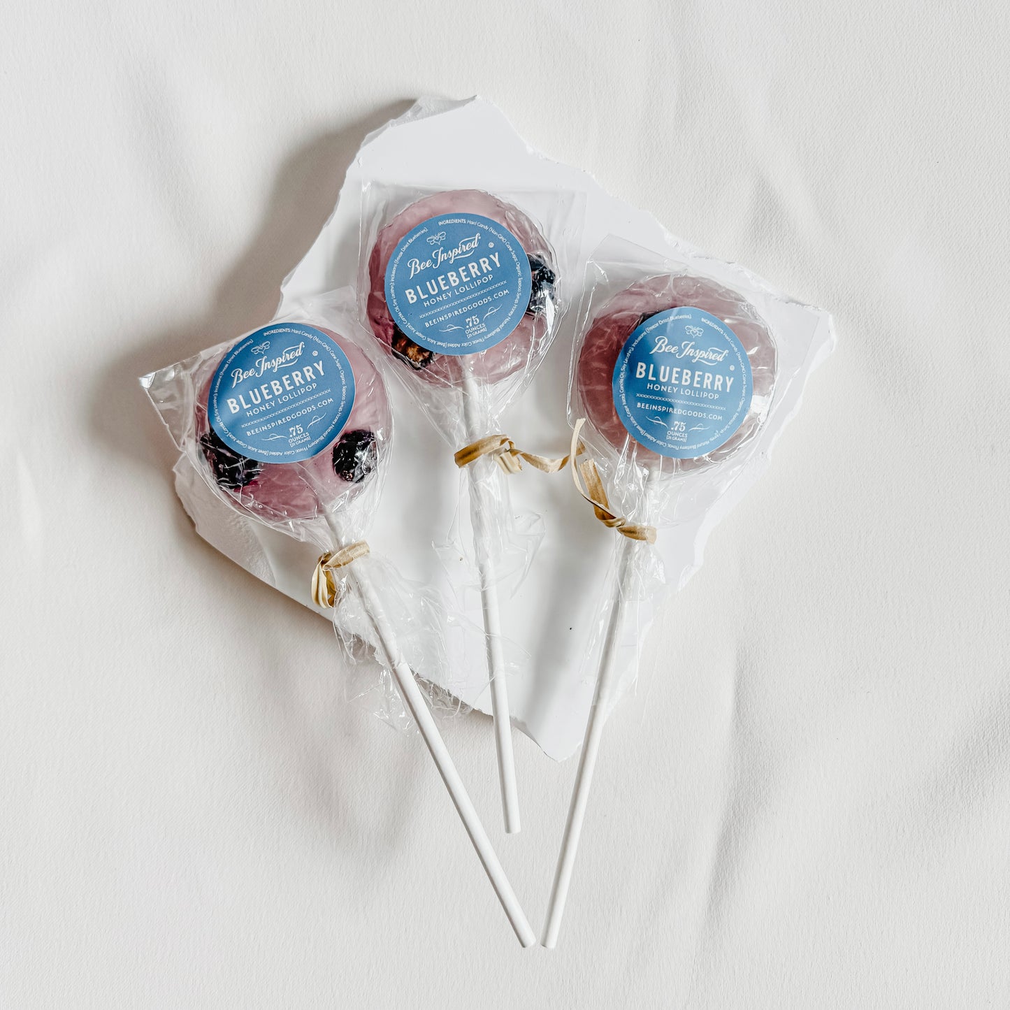 Honey Blueberry Lollipop