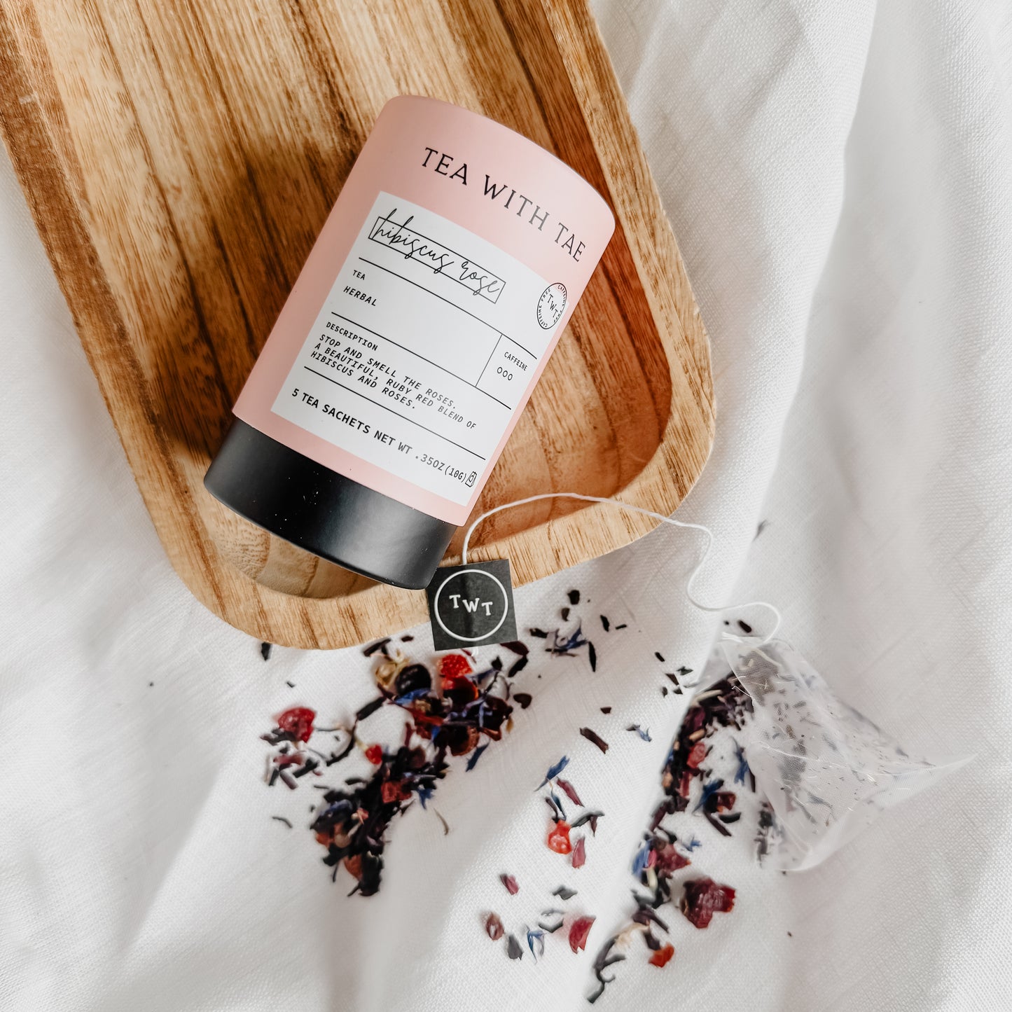 Hibiscus Rose Tea Tube