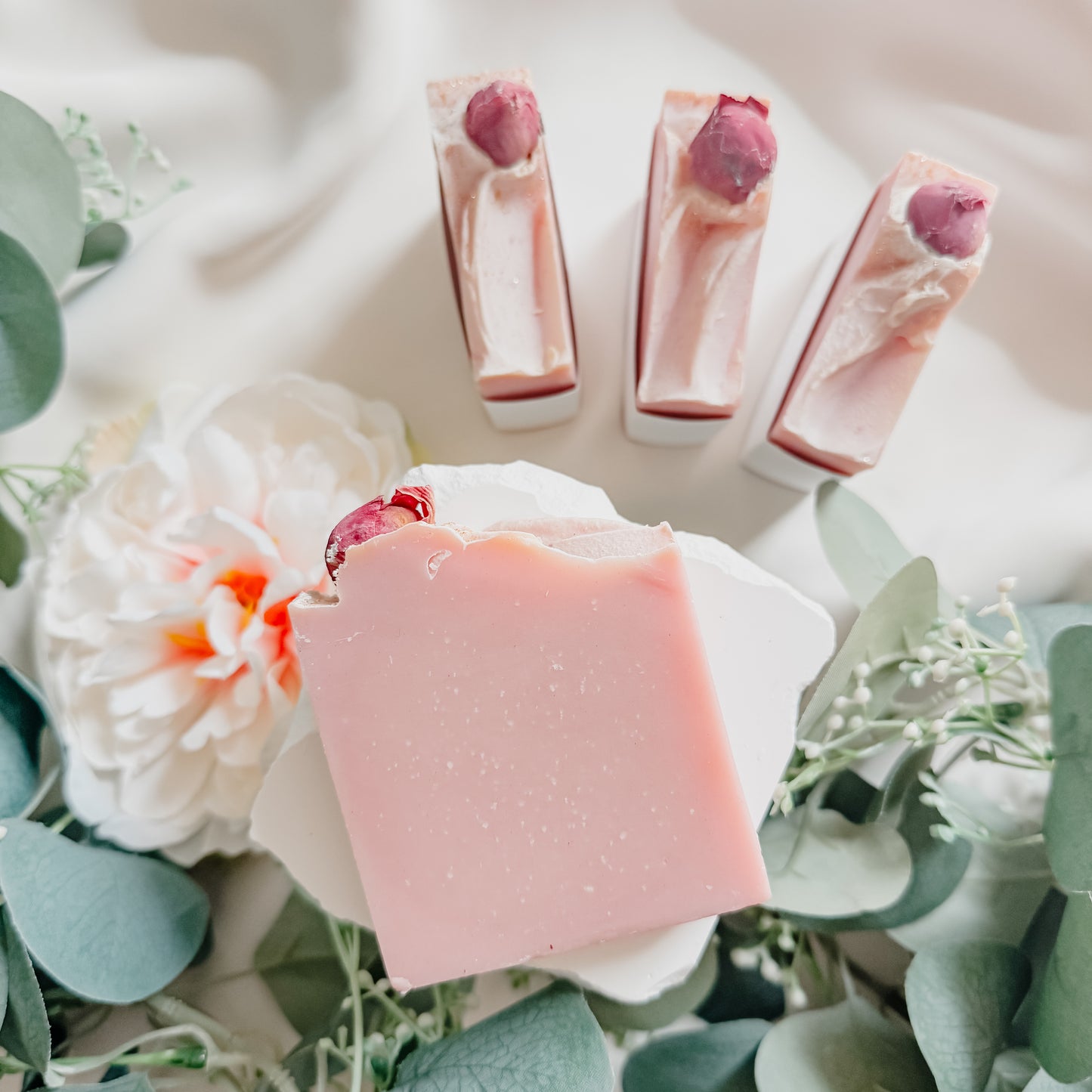Peony Petals Soap