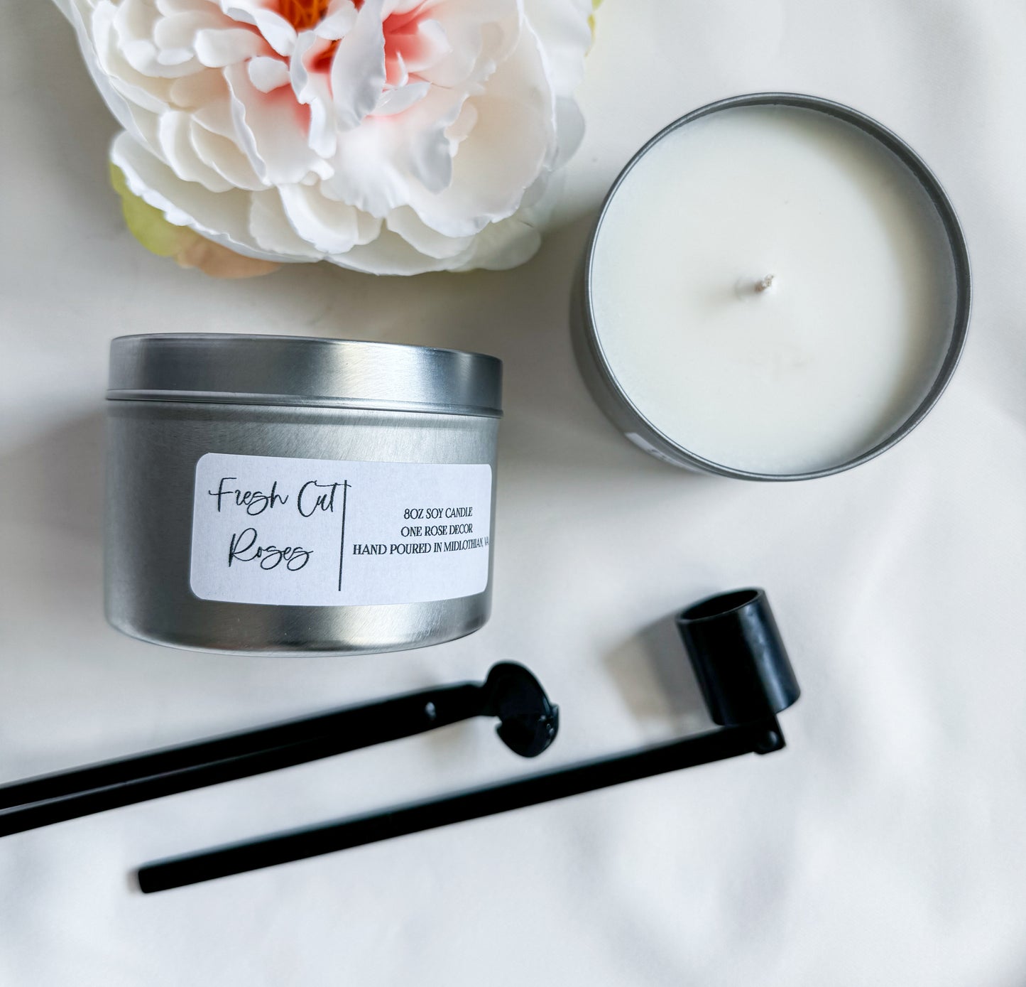 Fresh Cut Roses Candle